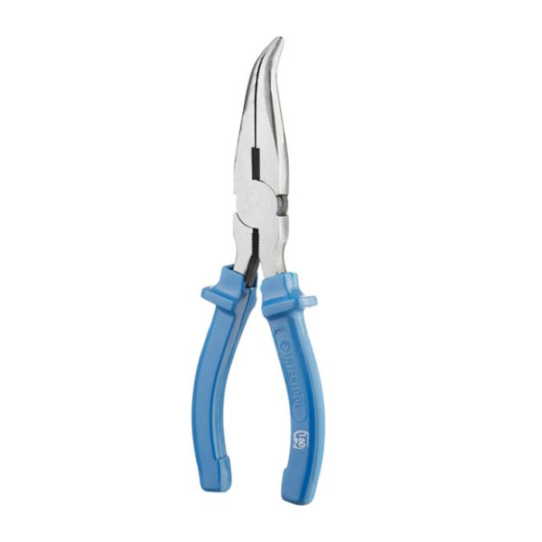 Довгогубці вигнуті, 180 мм INTERTOOL HT-0125