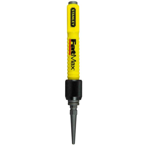Пробоєць FatMax® Interchangeable Nail Set з переставним наконечником 0,8 мм+1,6 мм, завдовжки 76 мм STANLEY 1-58-501