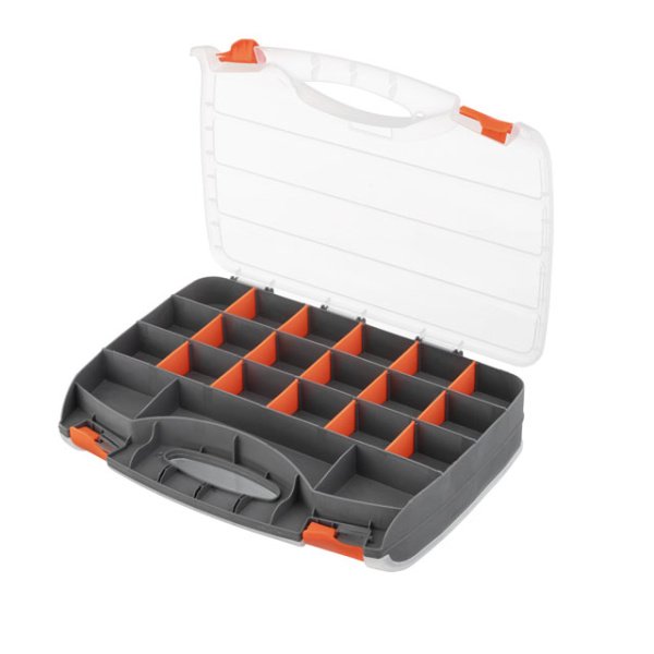 Органайзер 15" 2 в 1 380*290*80 мм INTERTOOL BX-4005