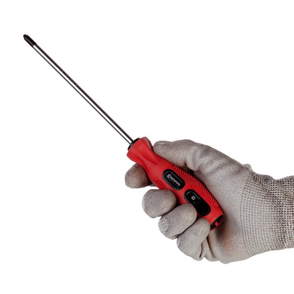 Викрутка хрестова, PH2×150 мм, Cr-V INTERTOOL VT-3145