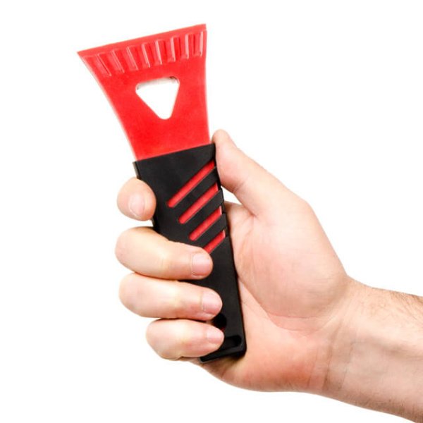 Скребок автомобільний для скла, 17×7 см INTERTOOL AT-0102