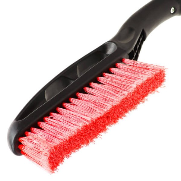 Щітка зі шкребком 61 см INTERTOOL AT-0116