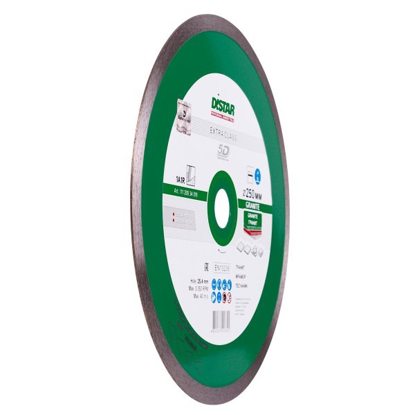 Круг алмазный отрезной 1A1R 250x1,6x10x25,4 Granite