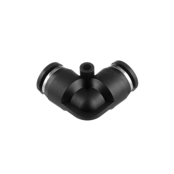 З'єднання цангове L-образне для поліуретанових та ін. шлангів 8х8 мм INTERTOOL PT-2322