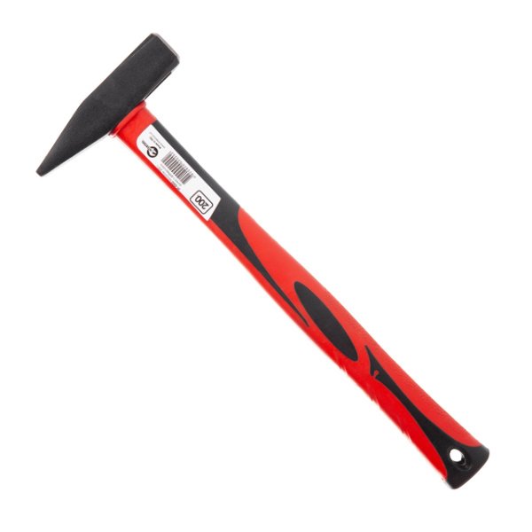 Молоток 200 г, ручка з фібергласу INTERTOOL HT-0202