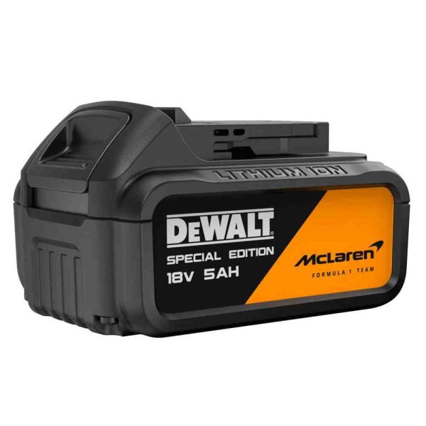 Набір з трьох інструментів акумуляторних безщіткових McLaren F1 TEAM SPECIAL EDITION DeWALT DCK3222MP2T