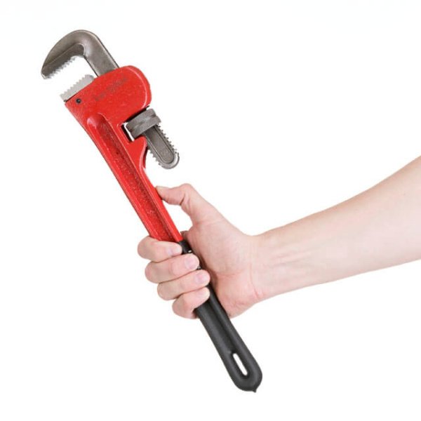 Ключ трубний 450 мм, тип "Stillson" INTERTOOL HT-0184