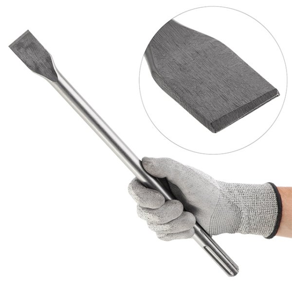 Зубило плоске, SDS-Max, 30 мм, 400×18 мм INTERTOOL SD-0446