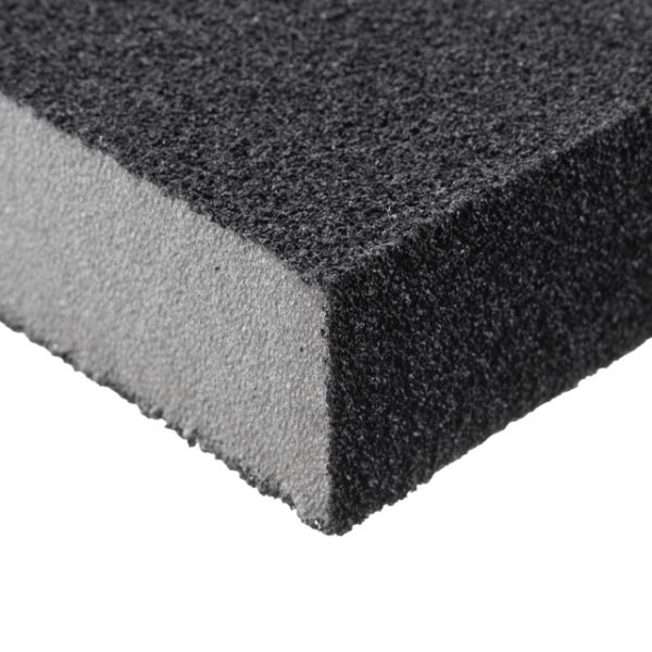 Губка для шліфування, 100×70×25 мм, оксид алюмінію, К60 INTERTOOL HT-0906