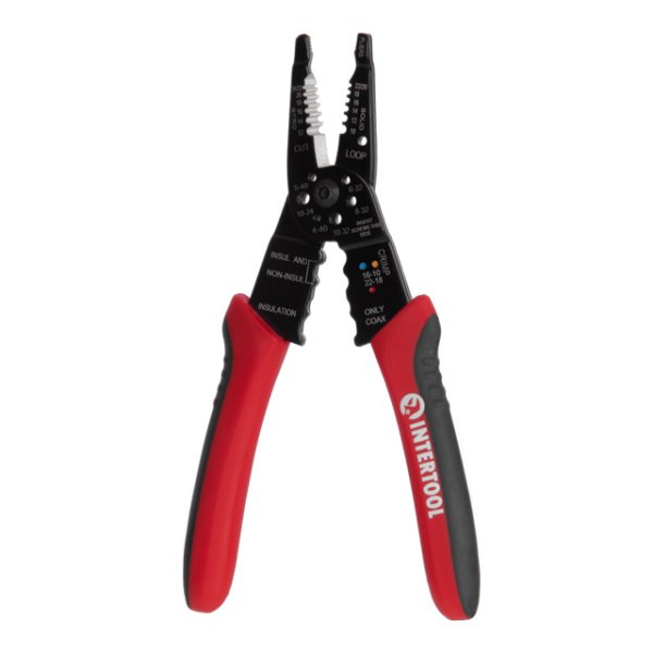 Знімач ізоляції, Ø 0,8-2,6 мм, Cr-V INTERTOOL HT-7029