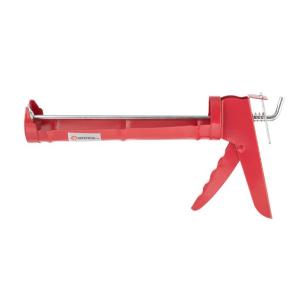 Пістолет для видавлювання силікону, 420 мл INTERTOOL HT-0021