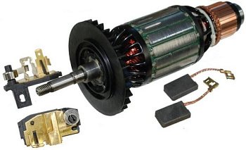 Ротор + щітки DeWALT D28490 typ4