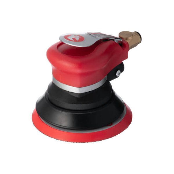 Шліфмашина пневматична ексцентрикова 125 мм, до 6 атм, 9000 об/хв, 340 л/хв INTERTOOL PT-1006