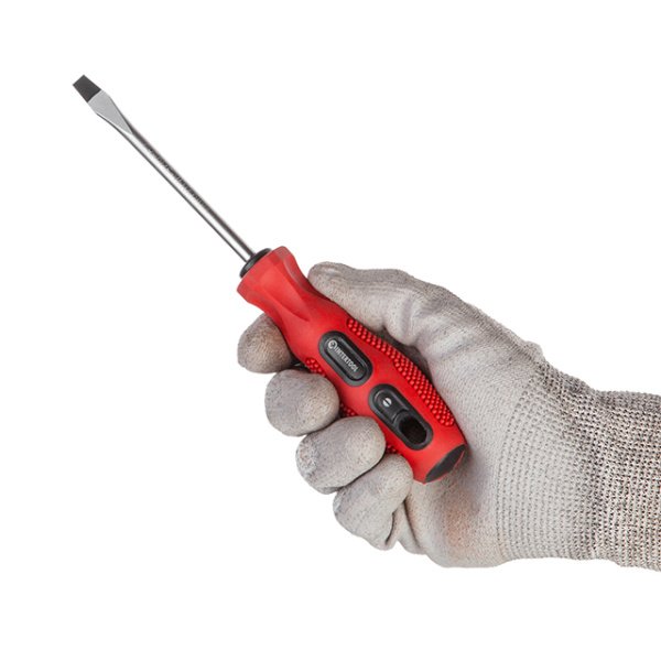 Викрутка шліцева SL6 * 100 мм INTERTOOL VT-3113