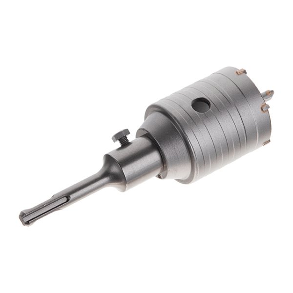 Свердло корончате по бетону 55 мм, перехідник SDS-Plus 100 мм INTERTOOL SD-7055