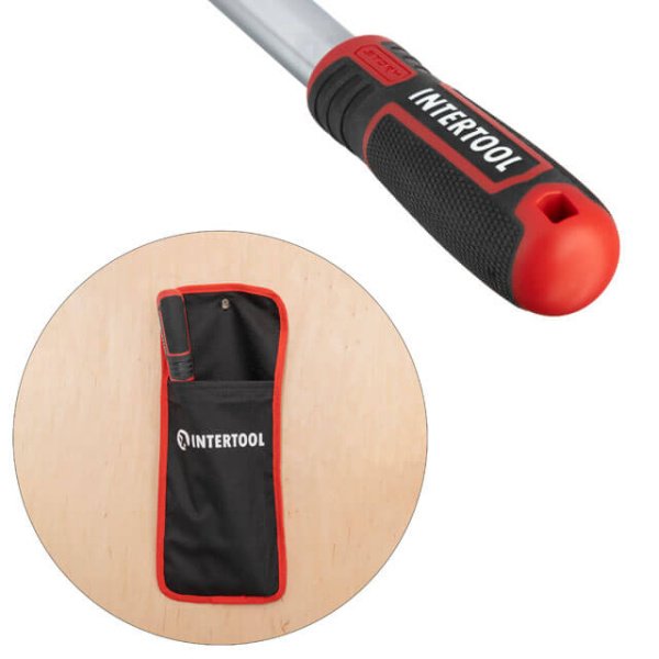 Ключ балонний телескопічний, 1/2", 17×19 мм, 21×23 мм, Cr-V, чохол, STORM INTERTOOL HT-1601