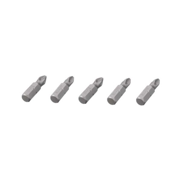 Комплект насадок викруткових PH2 1/4 "* 25мм, ACR, S2, уп. 5од., STORM INTERTOOL VT-0207
