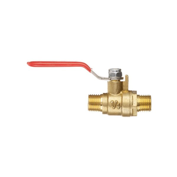 Кран кульовий повітряний, латунь, зовнішня різьба 1/4"-1/4", STORM INTERTOOL PT-1882