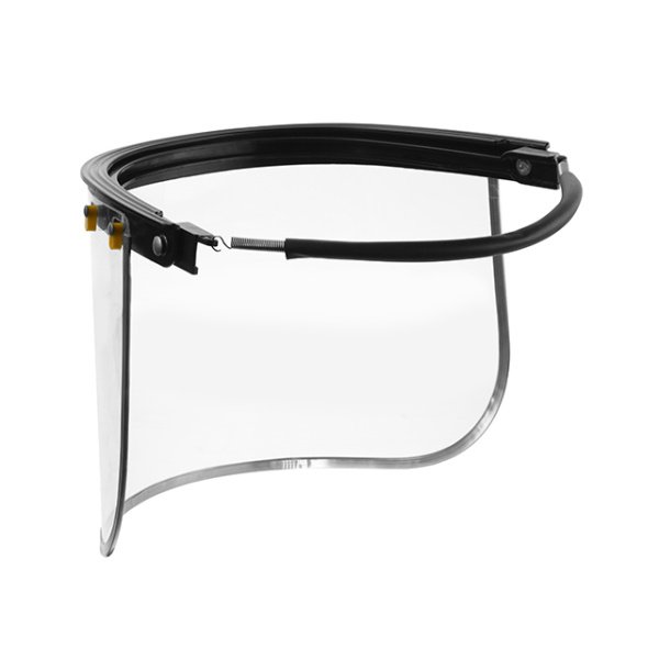 Екран захисний для обличчя, PVC, кріплення на каску INTERTOOL SP-0034