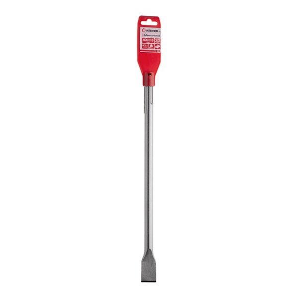 Зубило плоске, SDS-Max, 30 мм, 400×18 мм INTERTOOL SD-0446