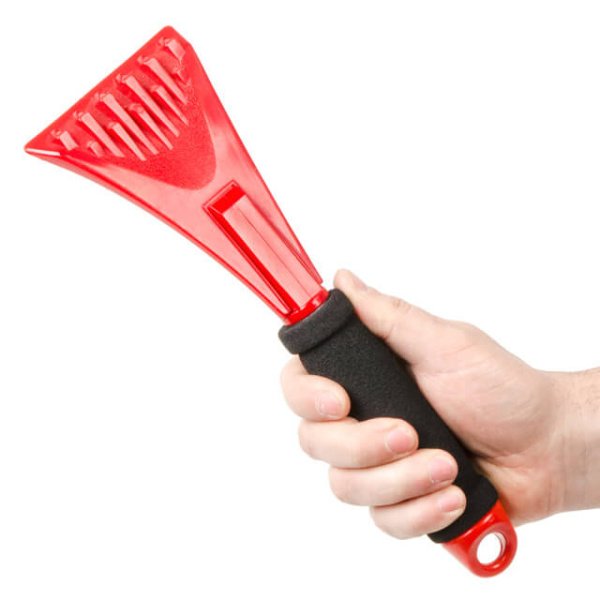 Скребок автомобільний для скла, 29×10 см INTERTOOL AT-0103