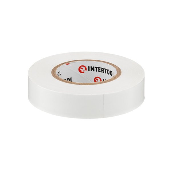 Лента изоляционная 0.15мм*17мм*20м белая INTERTOOL IT-0053