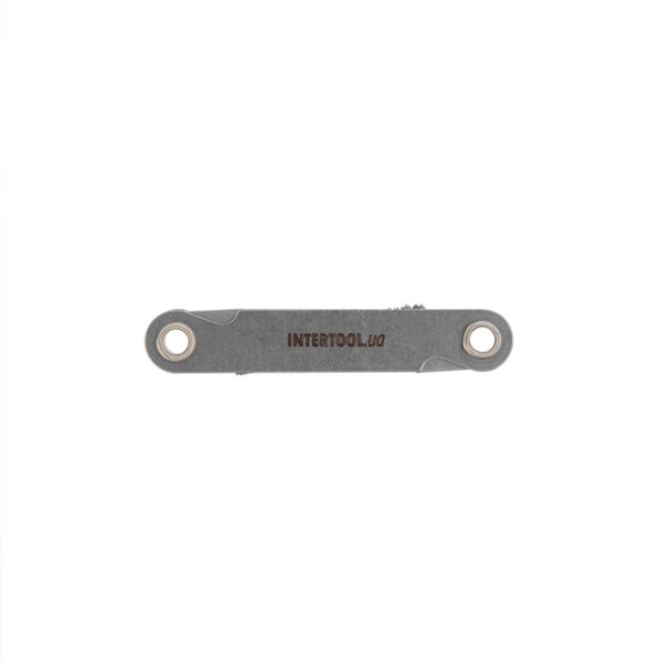 Різьбомір метричний, 12 шт., 0,5-3,0 мм INTERTOOL SD-8400