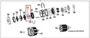 Тримач у зборі DeWALT DCD708