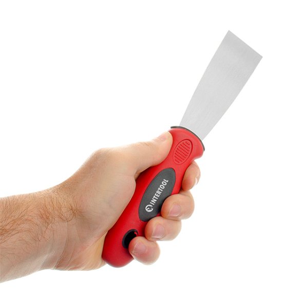 Шпатель із нержавіючої сталі 40 мм Проф INTERTOOL KT-2604