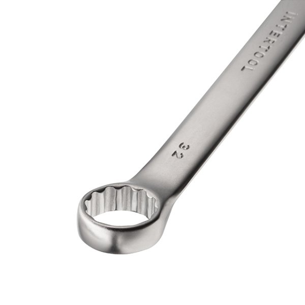 Ключ комбінований 32 мм CrV INTERTOOL HT-1232