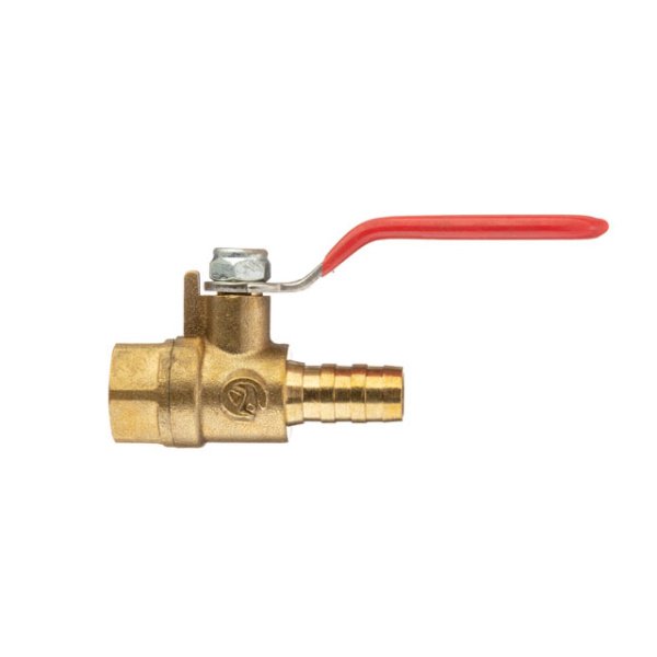 Кран кульовий повітряний, латунь, внутрішня різьба 1/4" на шланг 10 мм, STORM INTERTOOL PT-1889