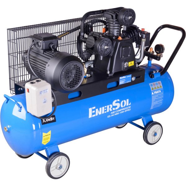 Компресор повітряний EnerSol ES-AC480-100-3PRO