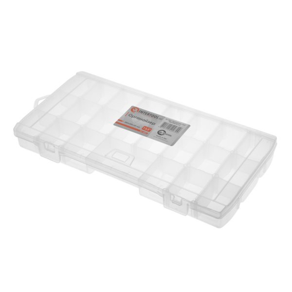 Органайзер 15,5" 385x200x50мм INTERTOOL BX-4007