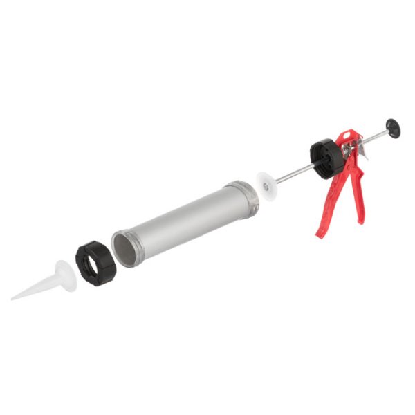 Пістолет для видавлювання силікону, 300 мл INTERTOOL HT-0025