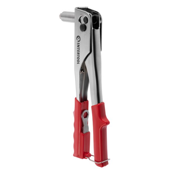 Пістолет заклепувальній посилений, 250 мм, діаметр застосовуваної заклепки: 2,4, 3,2, 4,0, 4,8 мм INTERTOOL RT-0004