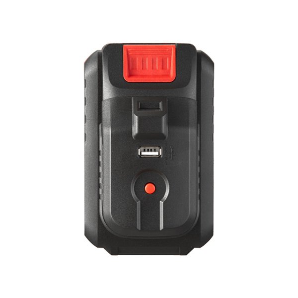 Адаптор для акумулятора Li-ion 20 В, USB 2 A, LED-ліхтар INTERTOOL WT-9300