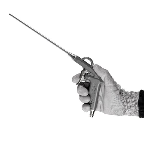 Пістолет для продування довгий 210 мм INTERTOOL PT-0801