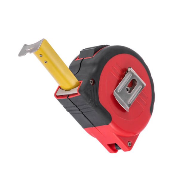 Рулетка з фіксатором 10м x 25 мм INTERTOOL MT-0410