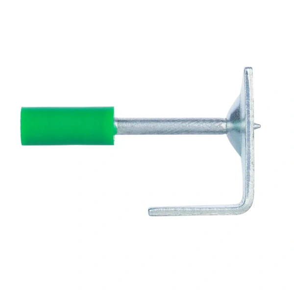 Дюбель-гвоздь пироксилиновый КАЛИБР 8,5ММ для стали, бетона, кирпича., забивной, с кронштейном К8, желтый