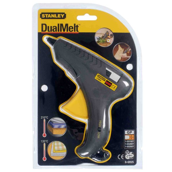 Пістолет клейовий DualMelt GR25 STANLEY 6-GR25