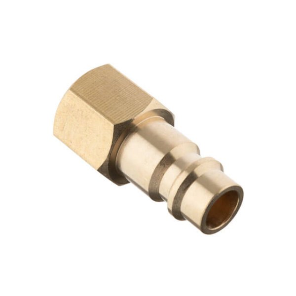 Перехідники 50 од. з внутрішньою різьбою 1/4" на відповідну частину швидкороз'ємного з'єднання INTERTOOL PT-5848