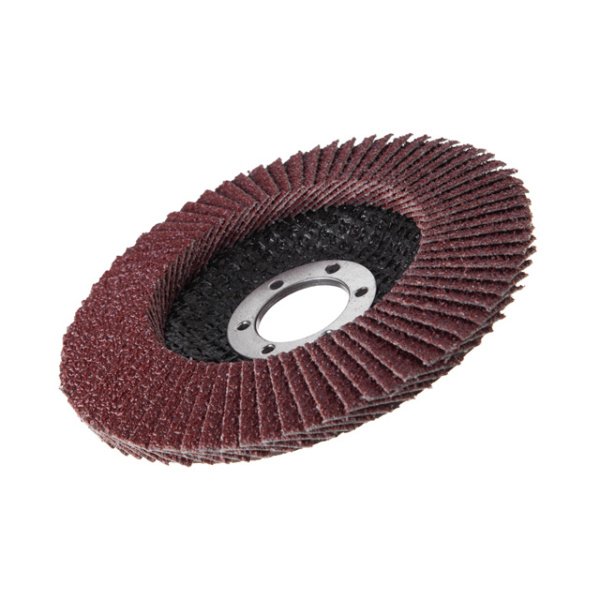 Диск шліфувальний пелюстковий 115 x 22 мм зерно K40 INTERTOOL BT-0104