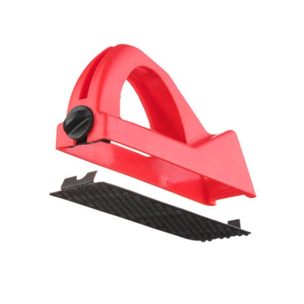 Цикля по гіпсокартону, 140 мм, гартована сталь INTERTOOL HT-3601