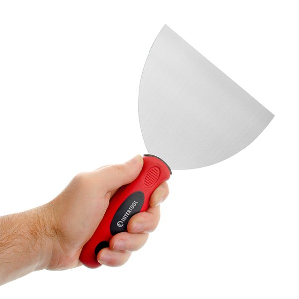 Шпатель із нержавіючої сталі 150 мм Проф INTERTOOL KT-2615