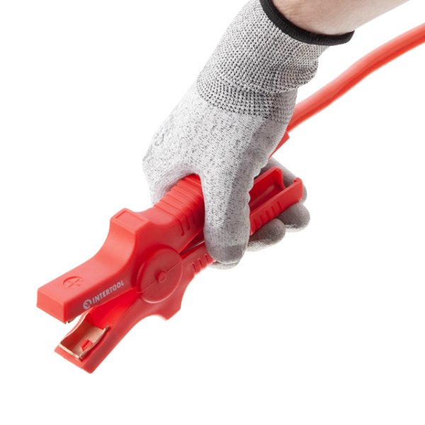 Пускові дроти 800 А, 4 м, до -40°C, чохол INTERTOOL AT-3050