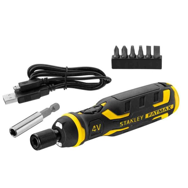 Викрутка - набір акумуляторна Power-Assist, 4В, 1.5 Агод STANLEY FMHT66719-0