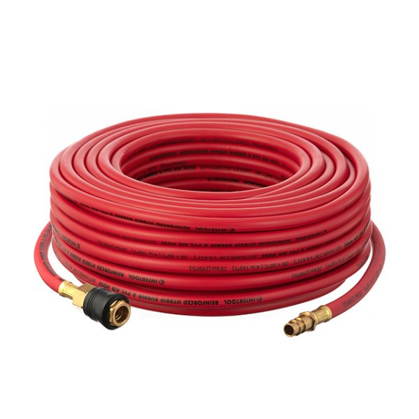 Шланг гібридний, професійний, 20 атм, 6×11 мм, 30 м, з латунними швидкороз'ємними з'єднаннями, STORM INTERTOOL PT-1763