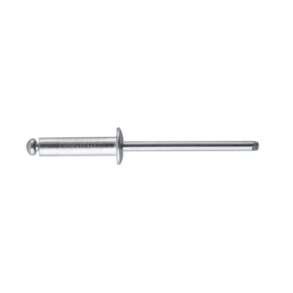 Заклепка алюмінієва 4.0 x 16.0 мм, уп. 50 шт. INTERTOOL RT-4016