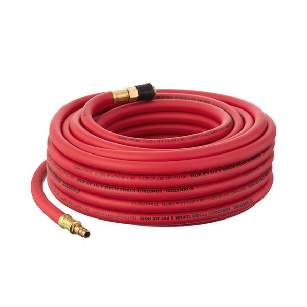 Шланг гібридний, професійний, 20 атм, 10×17 мм, 20 м, з латунними швидкороз'ємними з'єднаннями, STORM INTERTOOL PT-1782