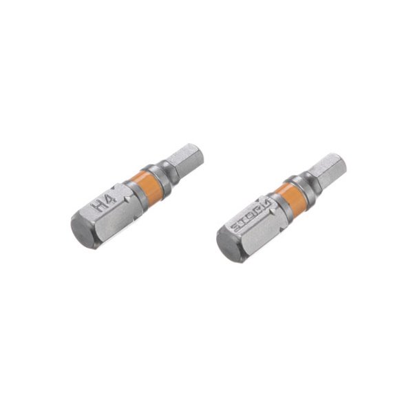 Комплект викруткових насадок Hex H4.0 1/4" * 25 мм, S2, уп. 2 од., STORM INTERTOOL VT-0227